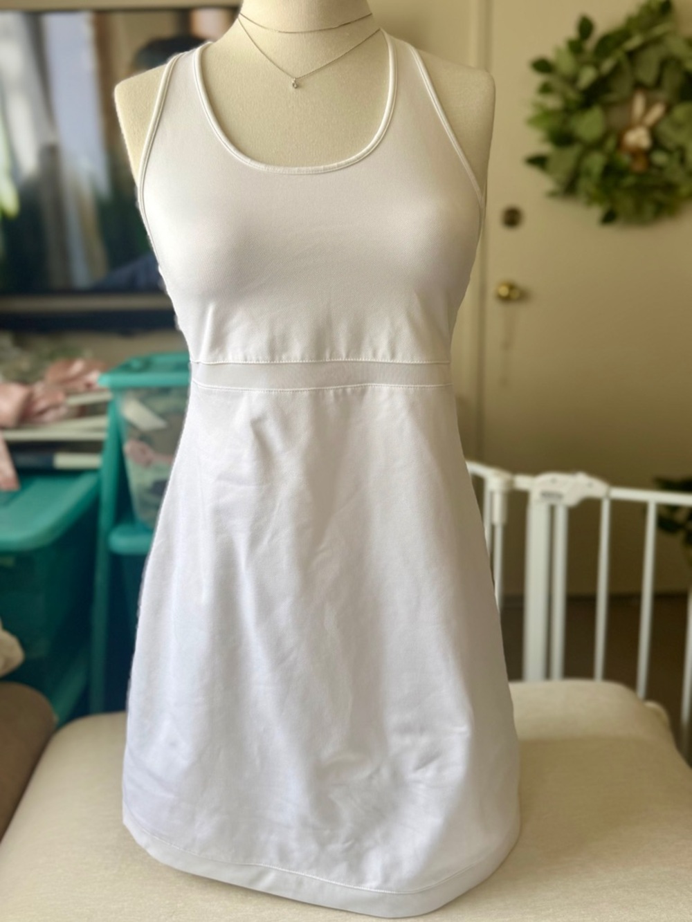 GAP White Racerback Tennis Dress
